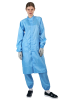 Anti-static stand-up collar dust-free lab coat