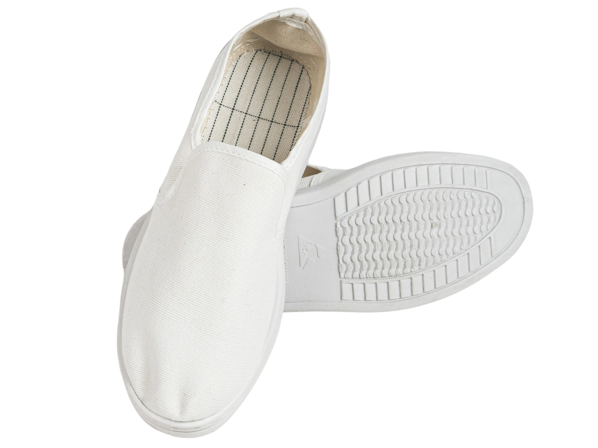 ESD canvas PVC soled anti-static work shoes