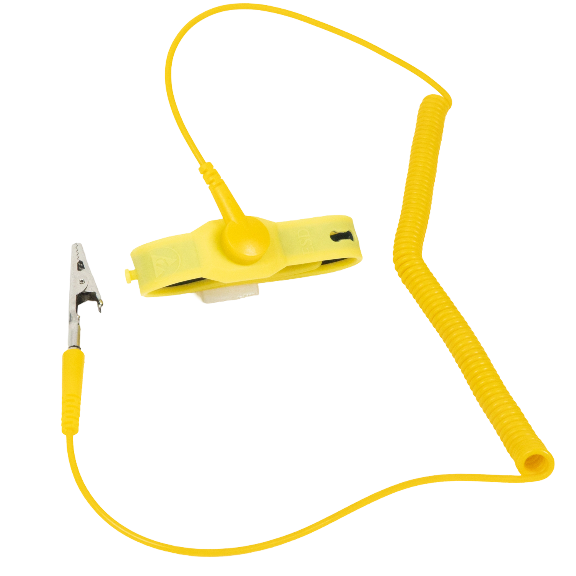 Anti-static silicone single-loop wristband