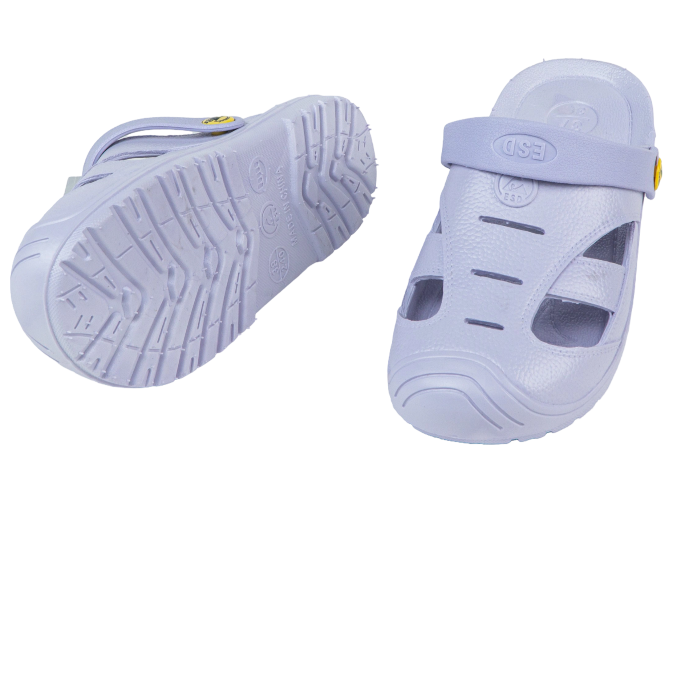 SPU anti-static four-hole sandals
