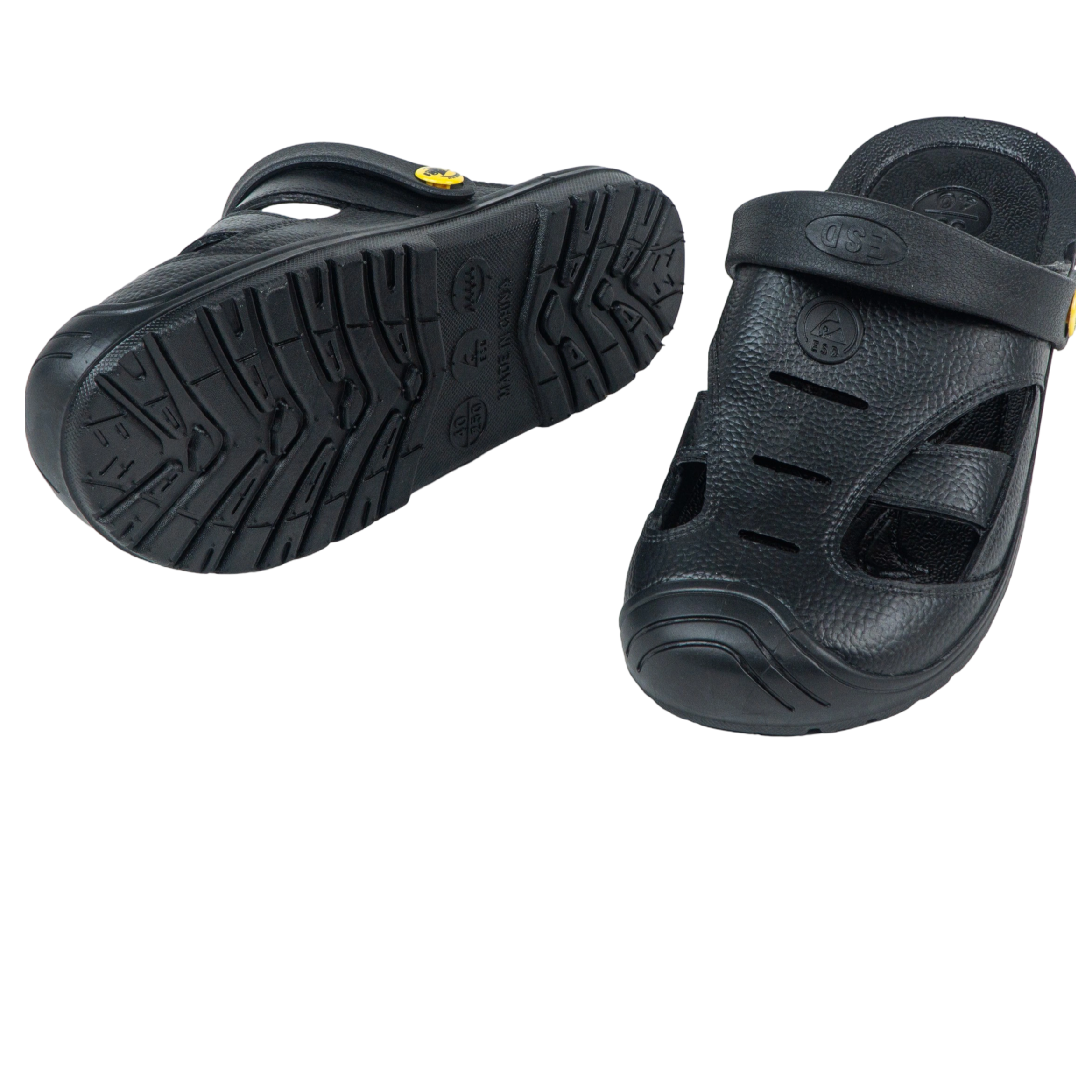 SPU anti-static four-hole sandals
