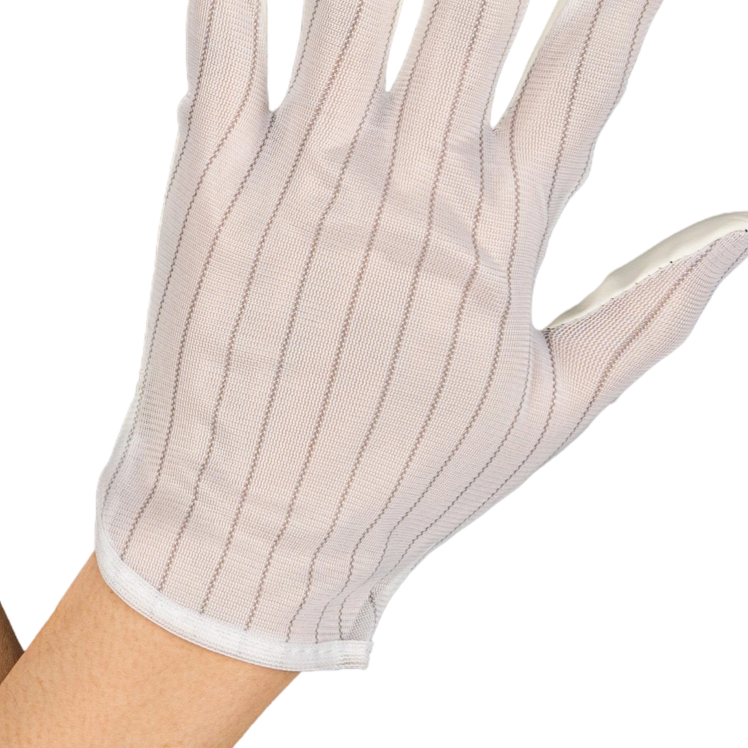 Anti-static and dust-free pu Palm Gloves 