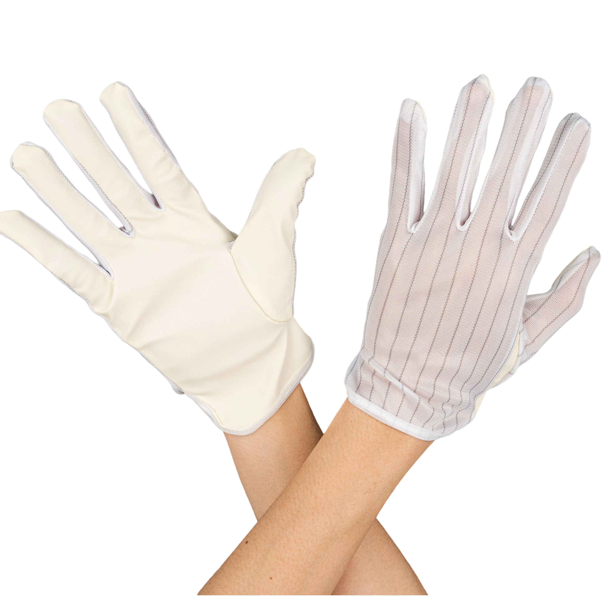 Anti-static, dust-free pu palm solid stitching gloves