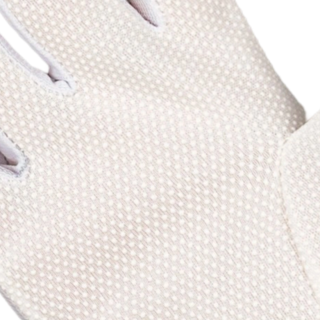 Anti-static striped fabric dot plastic gloves