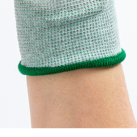 Anti-static carbon fiber PU coated palm gloves