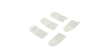 Low sulfur notch frosted non-slip finger cover