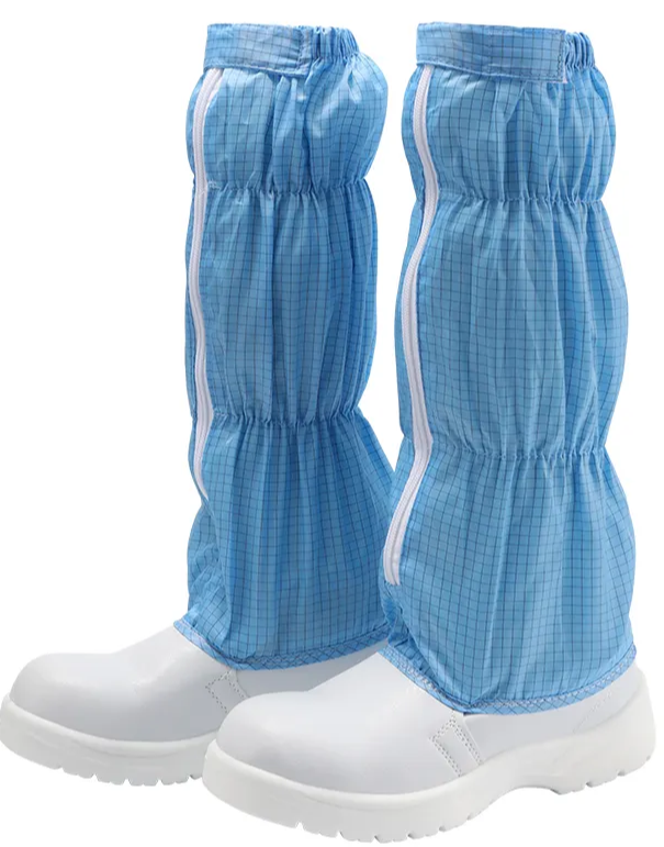 High boots Anti-static safety shoes Steel head anti-smashing clean room work shoes