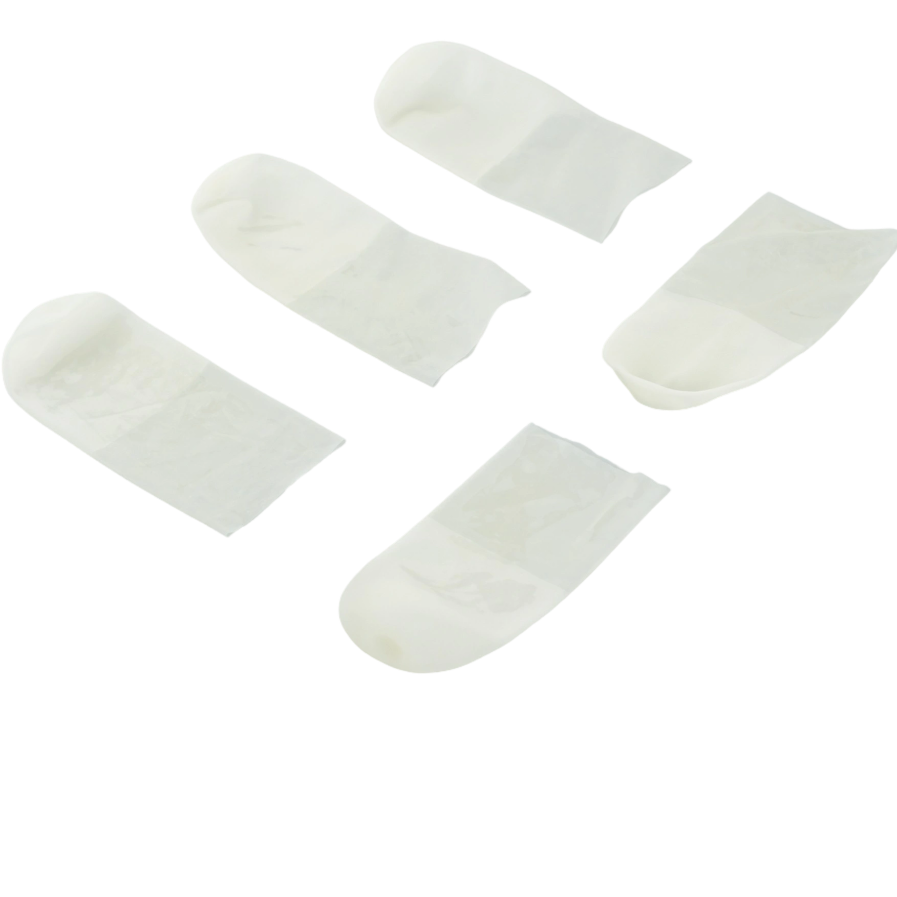 Low sulfur notch frosted non-slip finger cover